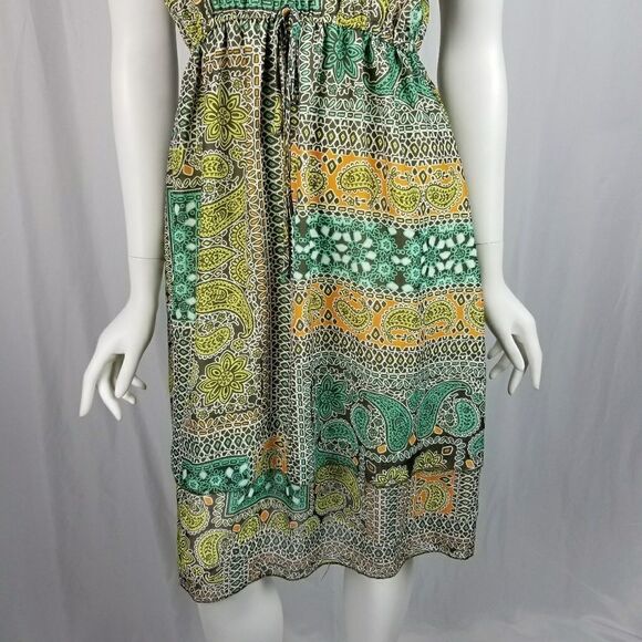 One World Paisley Print Off the Shoulder Dress - Picture 3 of 6